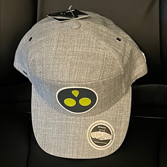 UFLEX Headwear Hat Cap Other - # 0885+ Unisex Gray International Home Headwear UFlex Cap with Logo